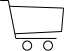 Shopping Trolley Outline